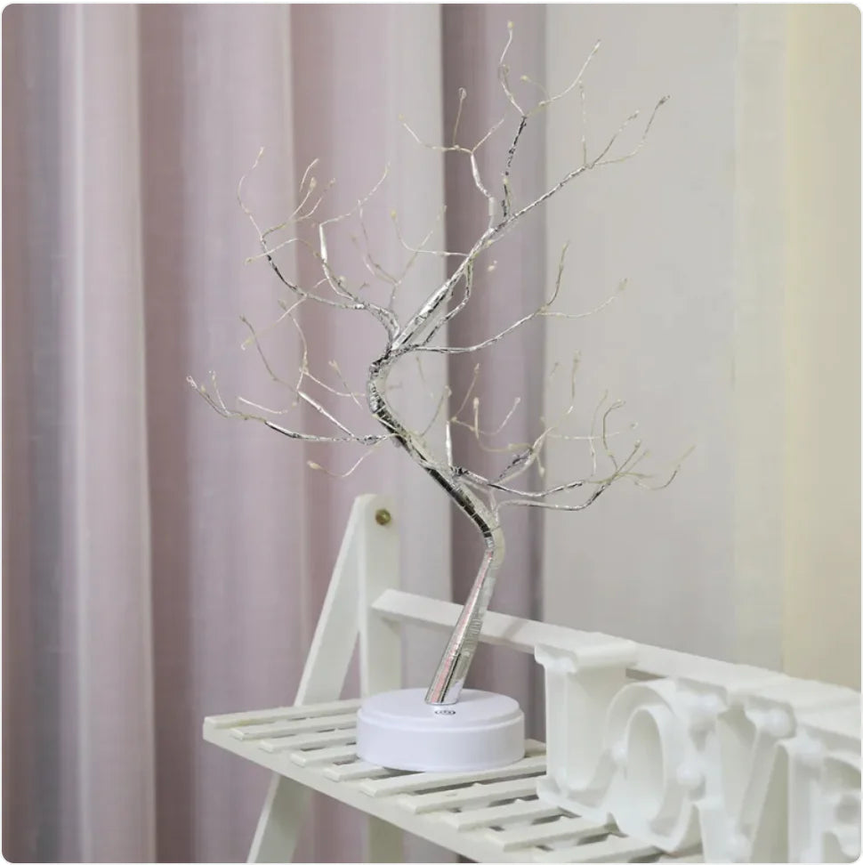 Starry Sky LED Copper Wire Tree Lamp